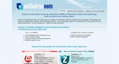 Desktop Screenshot of antivirusoem.com